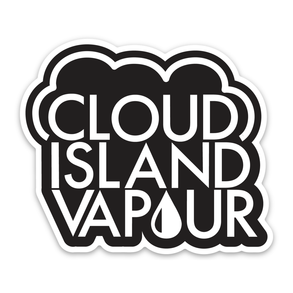 CLOUD ISLAND VAPOUR Sticker