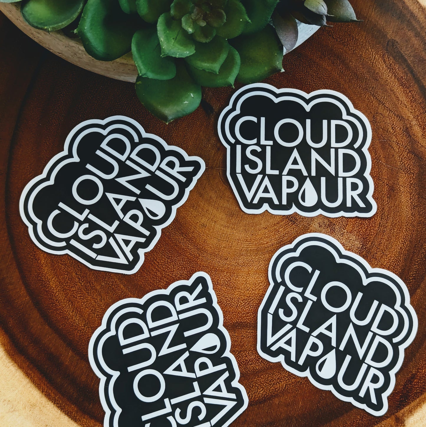 CLOUD ISLAND VAPOUR Stickers