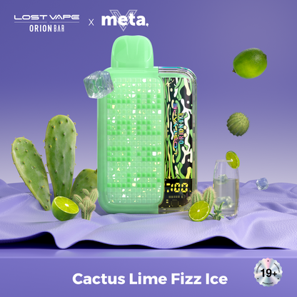 Cactus Lime Fizz Ice Lost Vape Orion Bar 10000 Puffs 10K Disposable Vape