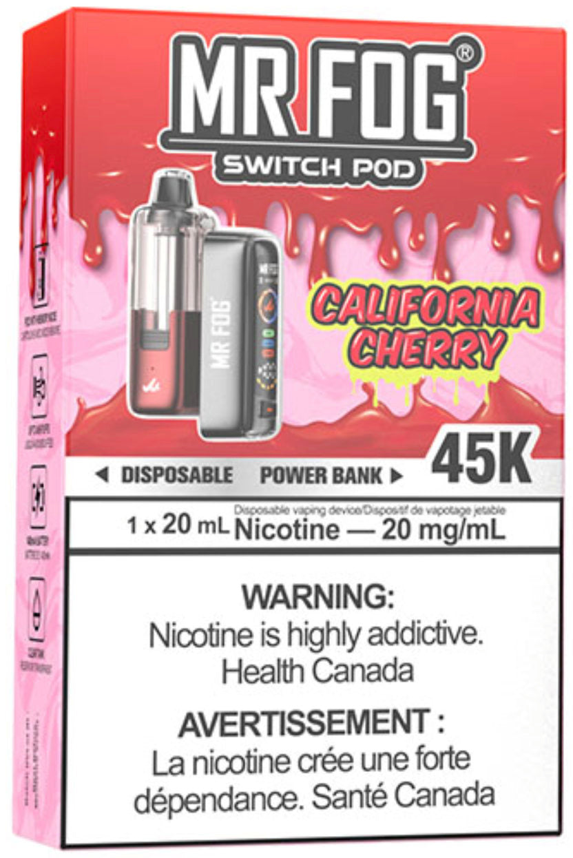 California Cherry MR FOG SWITCH POD Kit Package