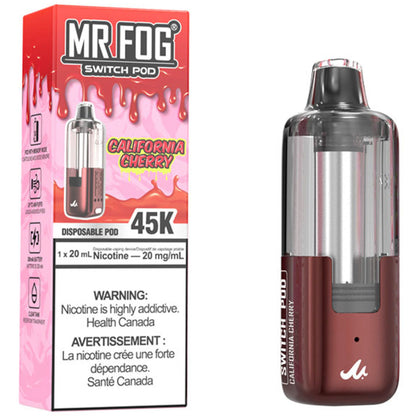 California Cherry MR FOG SWITCH POD Pod Pack