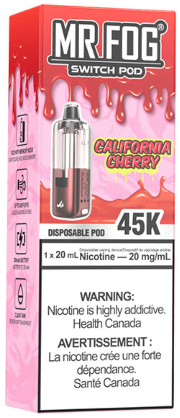 California Cherry MR FOG SWITCH POD Pod Package