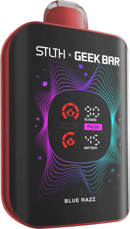 STLTH X GEEK BAR Disposable Vape - Canada Limited Edition: Blue Razz