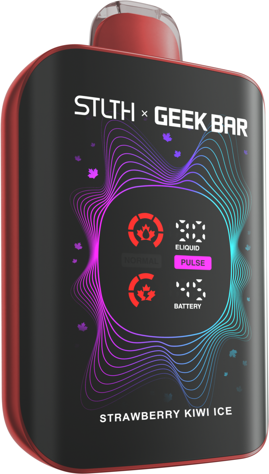 STLTH X GEEK BAR Disposable Vape - Canada Limited Edition: Strawberry Kiwi Ice