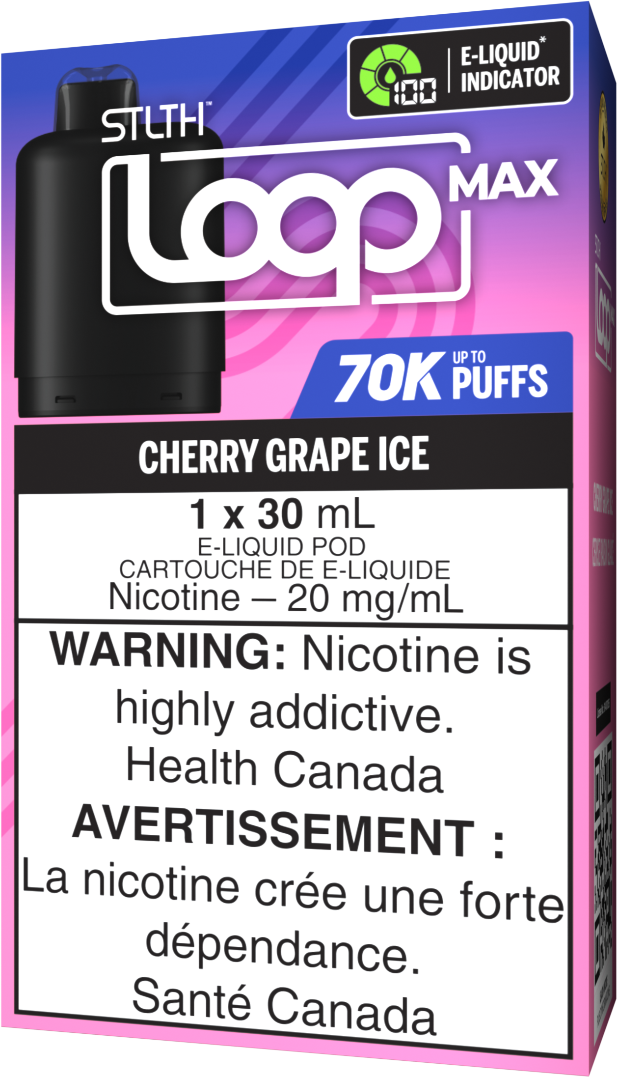 Cherry Grape Ice STLTH LOOP MAX Pod Pack