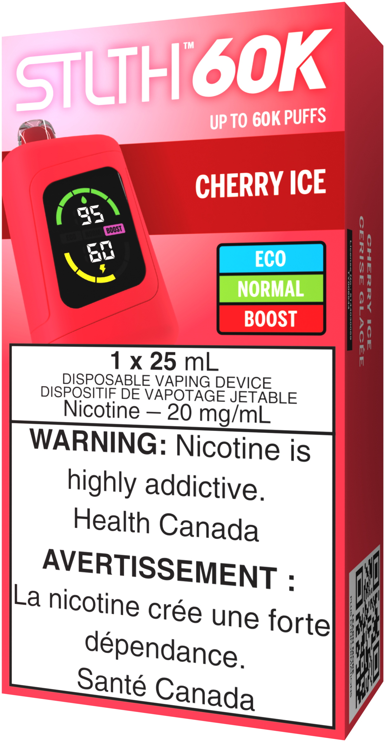 Cherry Ice STLTH 60K Disposable Vape