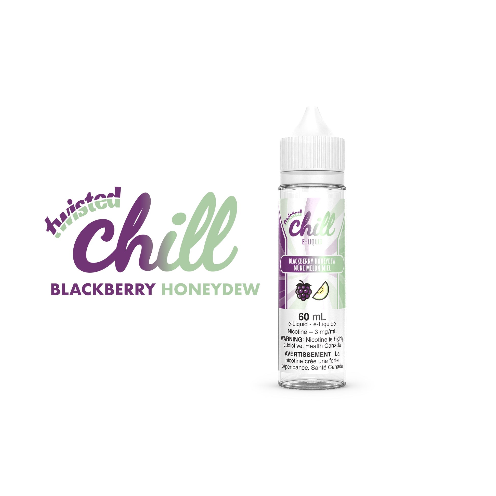Chill Twisted 60ml - Blackberry Honeydew Cloud Island Vapour Chill Twisted 60ml - Blackberry Honeydew Cloud Island Vapour