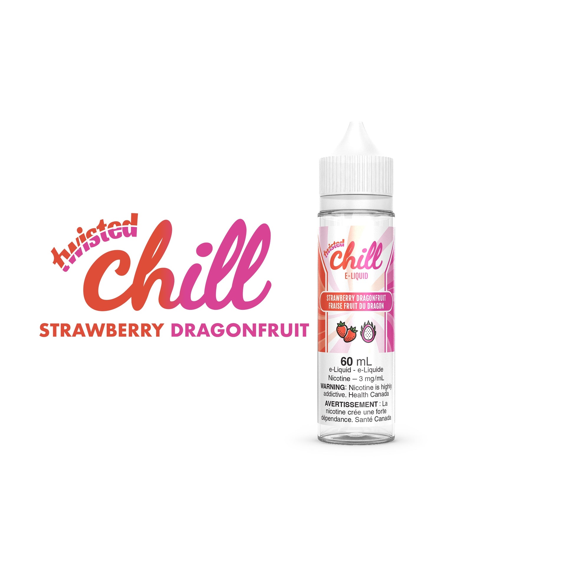 Chill Twisted 60ml - Strawberry Dragonfruit – Cloud Island Vapour