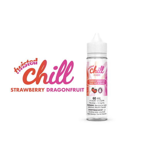 Chill Twisted E-Liquid 60ml bottle in the flavour Strawberry Dragonfruit