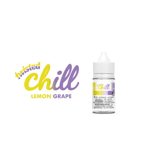 Chill Twisted Salt E-Liquid in the flavour Lemon Grape