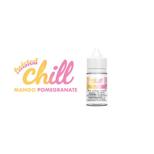 Chill Twisted Salt E-Liquid in the flavour Mango Pomegranate