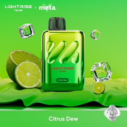 Citrus Dew Lost Vape Lightrise TB 25K Disposable Vape 25000 Puffs