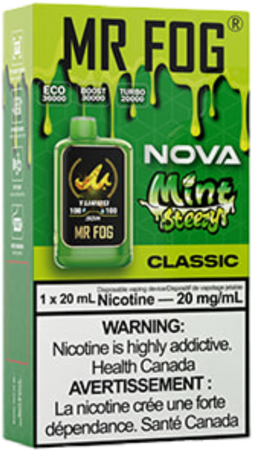 Classic MR FOG NOVA Mint Steezy