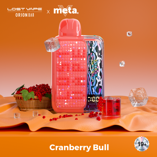 Cranberry Bull Lost Vape Orion Bar 10000 Puffs 10K Disposable Vape