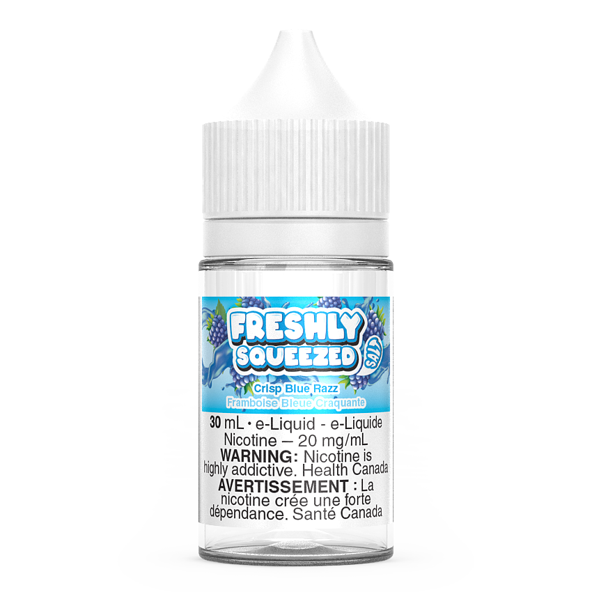 Crisp Blue Razz Freshly Squeezed Salt Nic E-Liquid