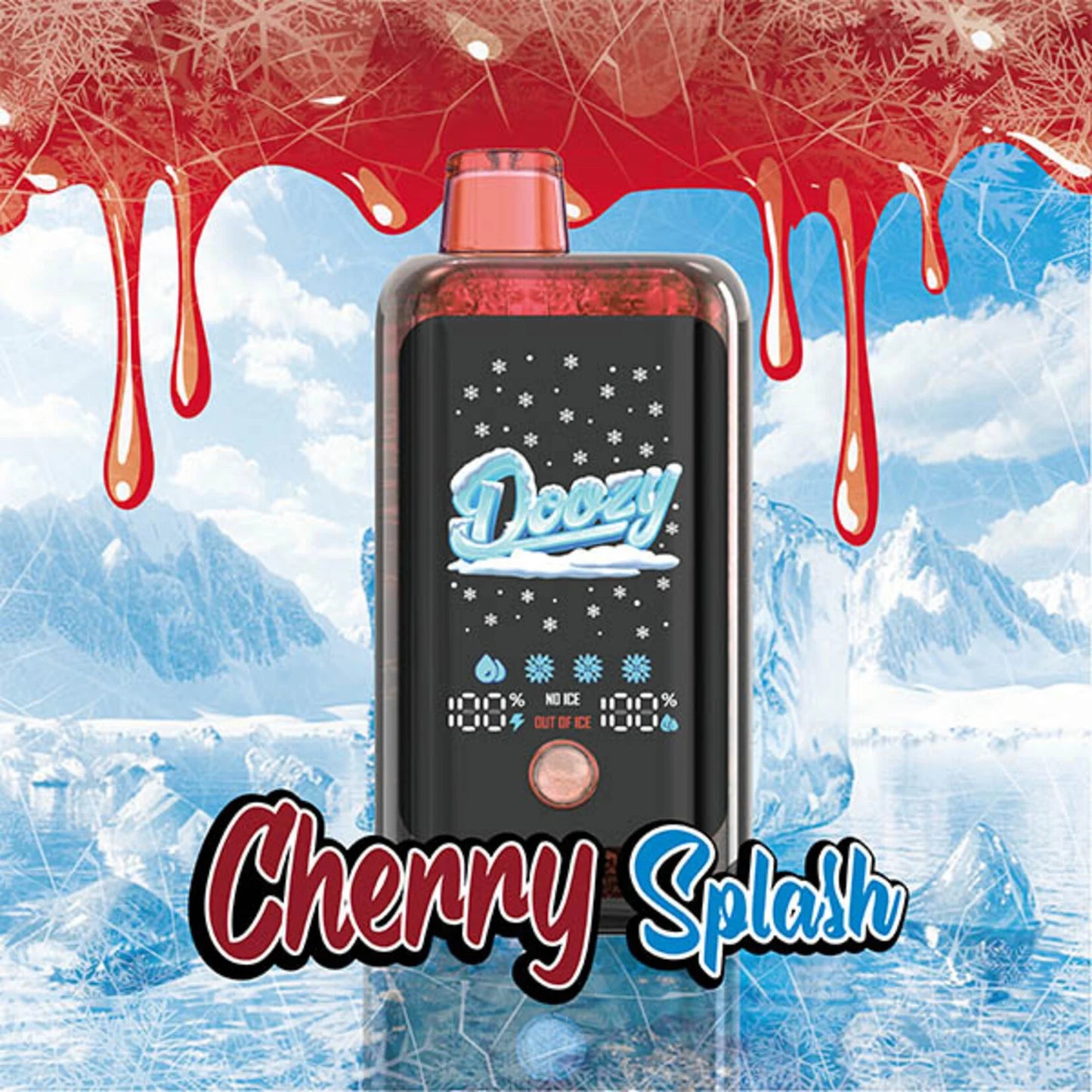 DOOZY ICE CUBE Disposable Cherry Splash