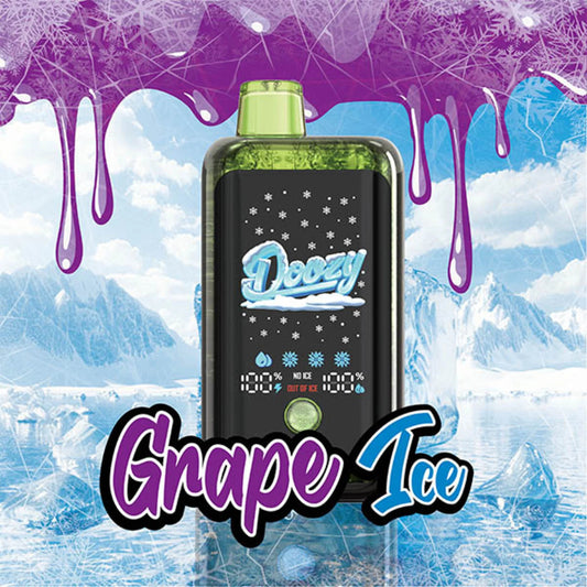 DOOZY ICE CUBE Disposable Grape Ice