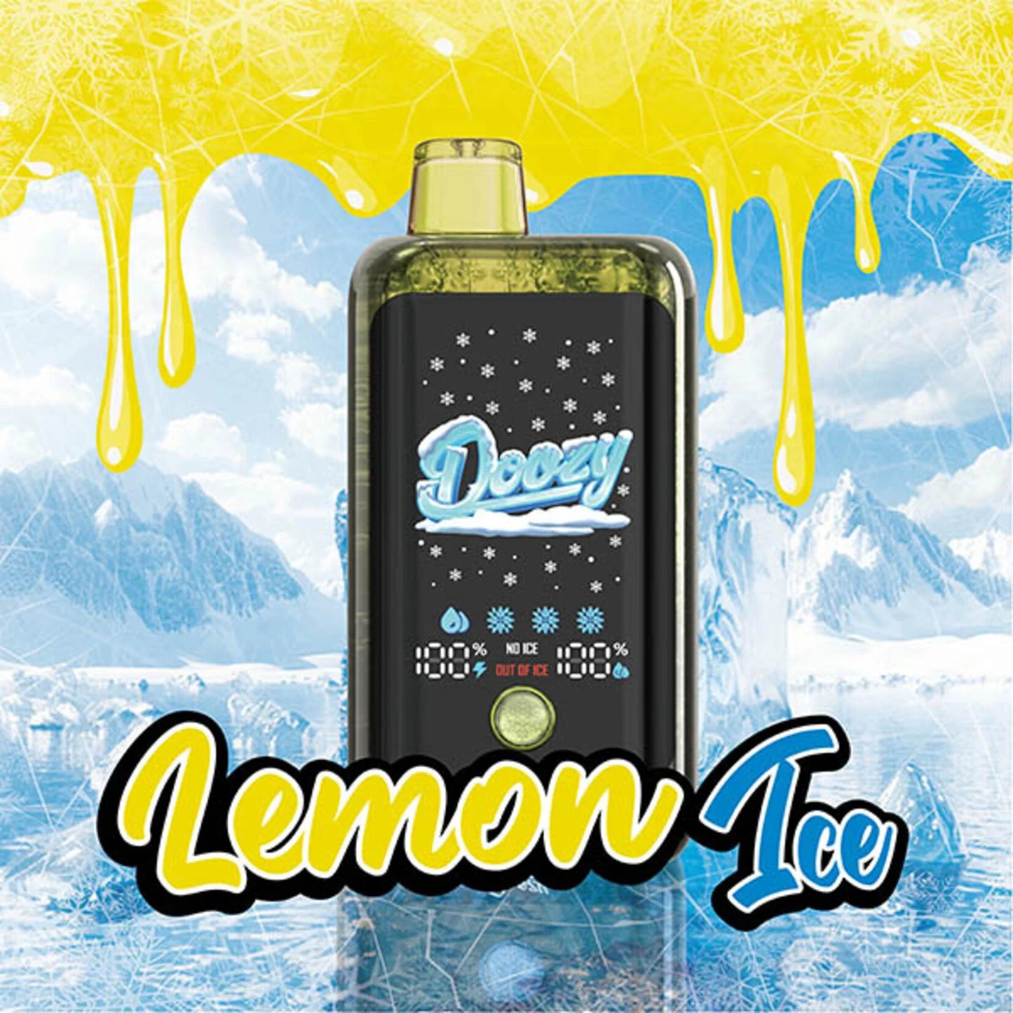 DOOZY ICE CUBE Disposable Lemon Ice