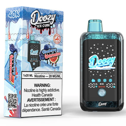 DOOZY ICE CUBE Disposable Vape Blueberry Watermelon