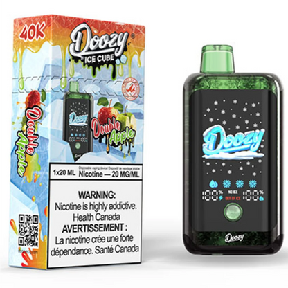 DOOZY ICE CUBE Disposable Vape Double Apple