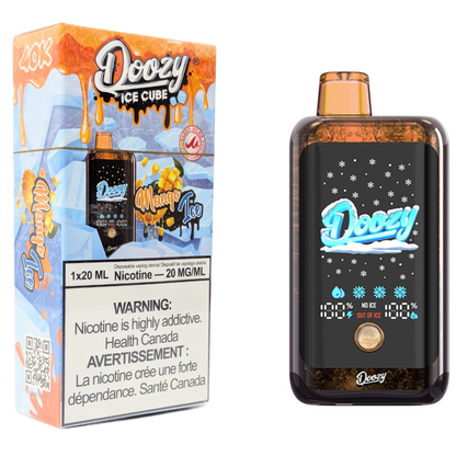 DOOZY ICE CUBE Disposable Vape Mango Ice