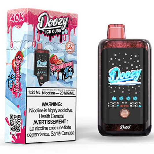 DOOZY ICE CUBE Disposable Vape Strawberry Ice