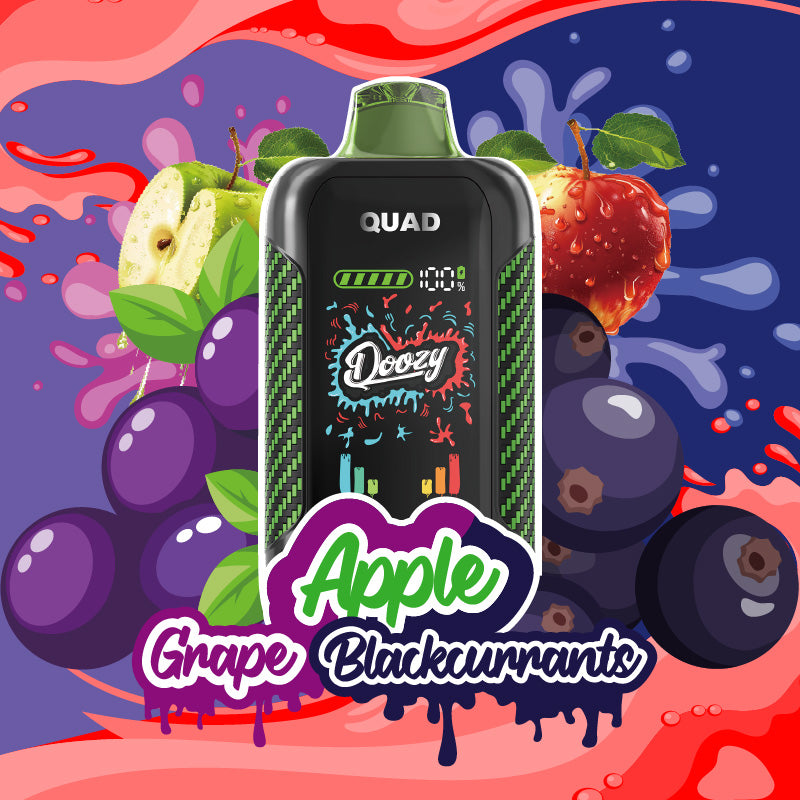 DOOZY QUAD Apple Grape Apple Blackcurrants