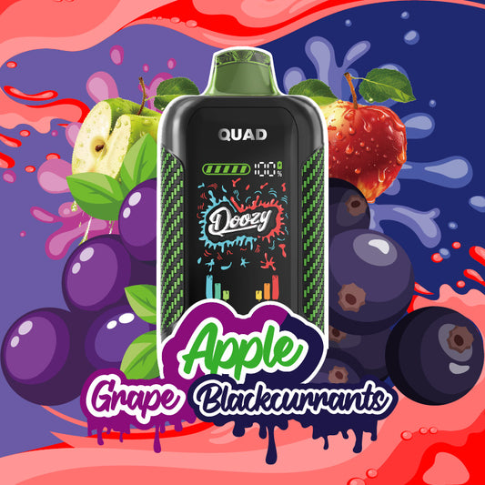 DOOZY QUAD Apple Grape Apple Blackcurrants