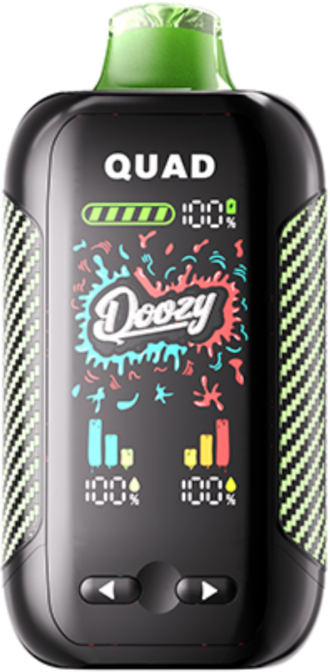 DOOZY QUAD Disposable Apple Grape Apple Blackcurrants