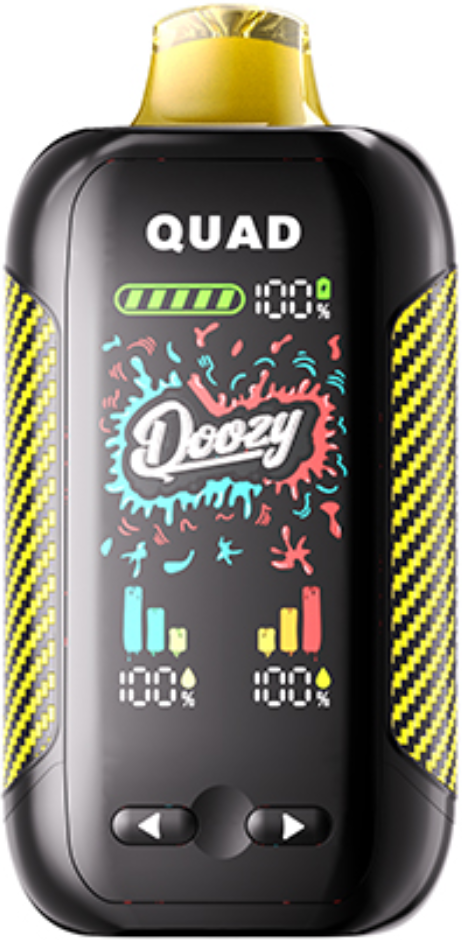 DOOZY QUAD Disposable Banana Strawberry Banana Blueberry