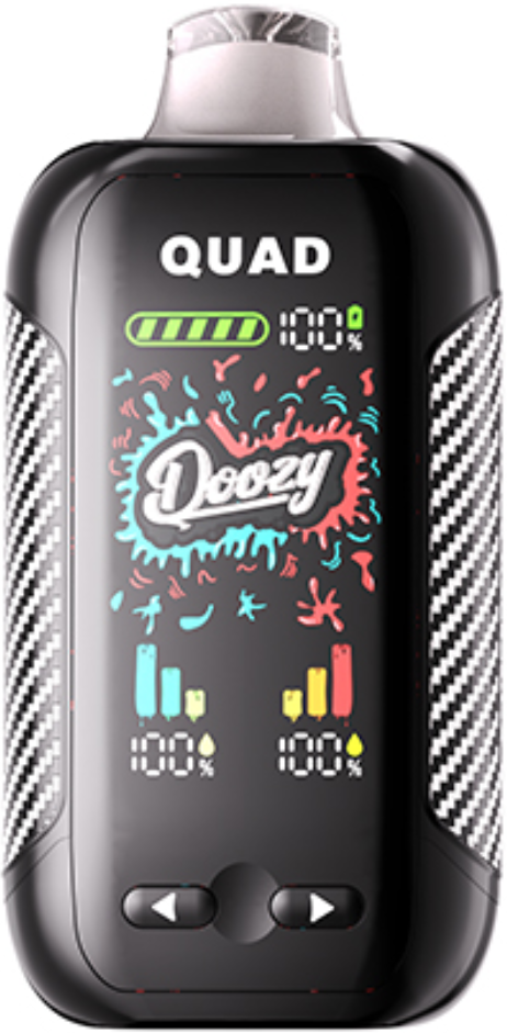DOOZY QUAD Disposable Strawberry Dream Blueberry Dream