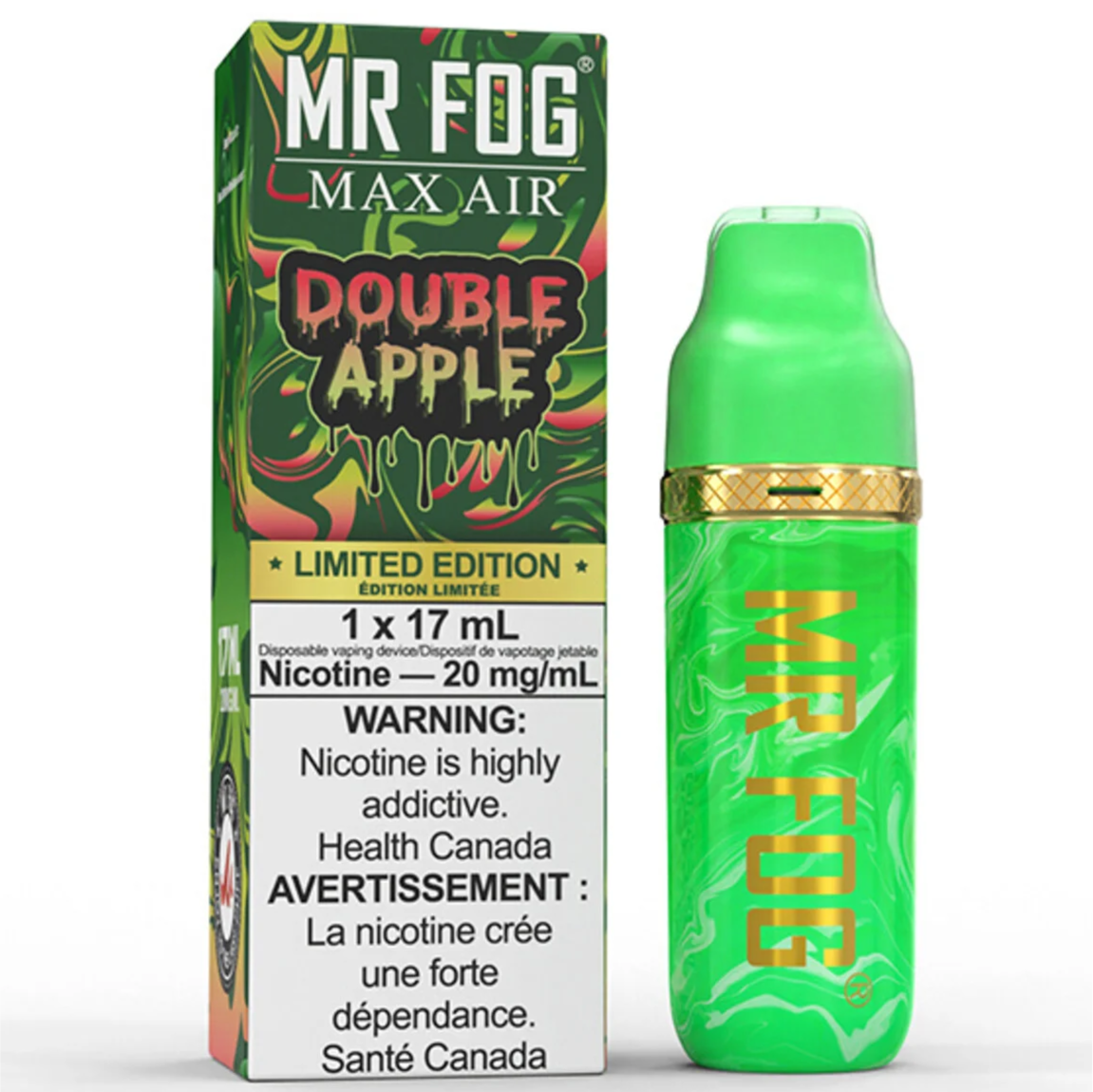 Double Apple MR FOG MAX AIR MA8500