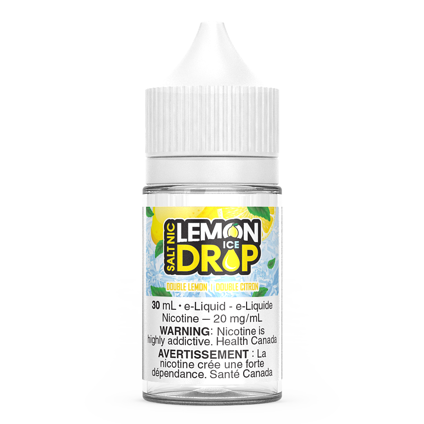 Double Lemon LEMON DROP ICE Salt Nic Vape Juice E-Liquid 30mL