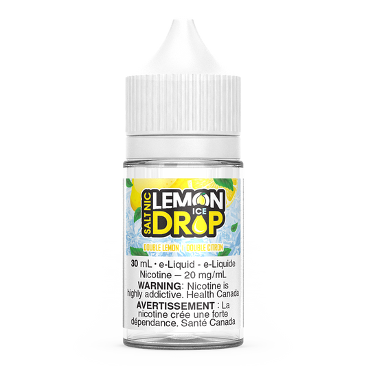 Double Lemon LEMON DROP ICE Salt Nic Vape Juice E-Liquid 30mL