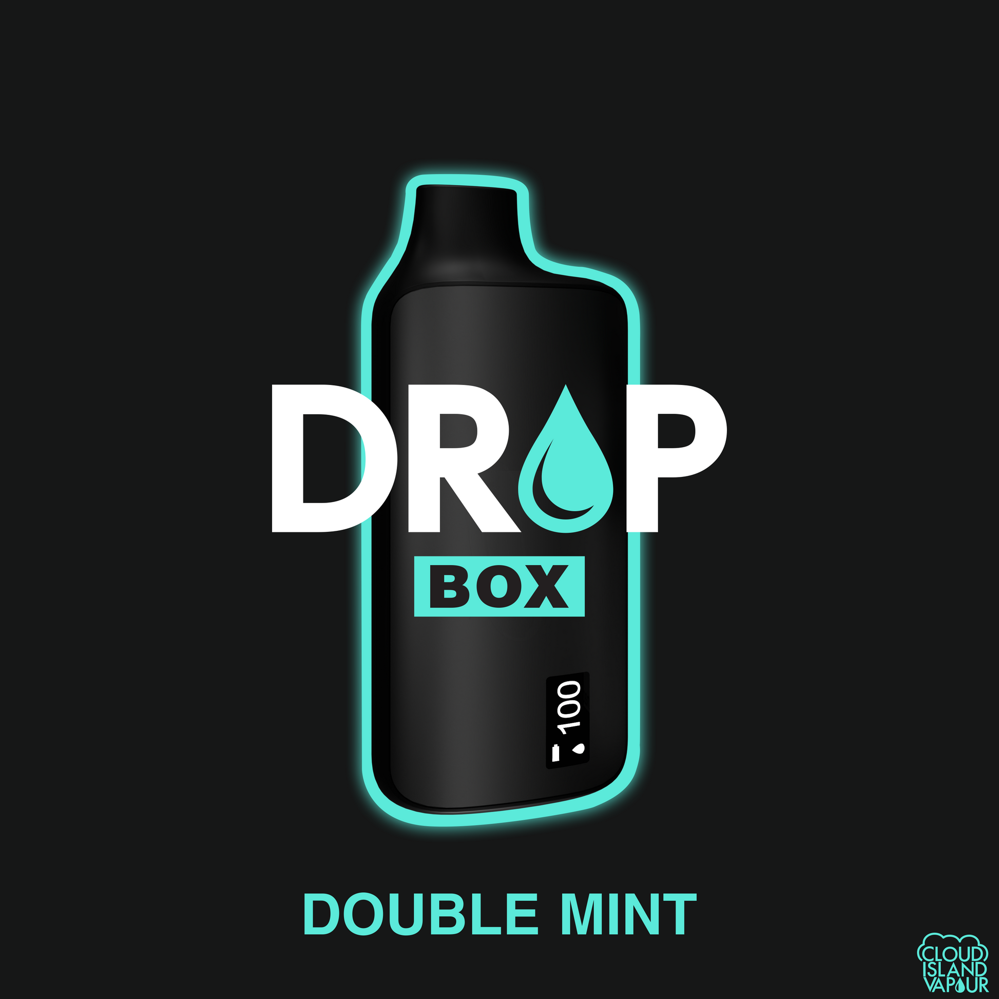 DROP BOX 8500 Disposable Vape in the flavour Double Mint