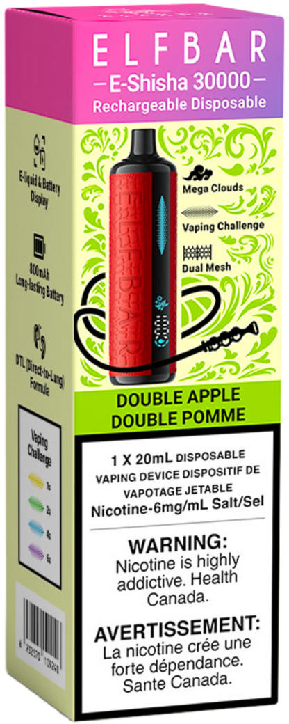 ELF BAR E-Shisha 30000 Disposable Double Apple