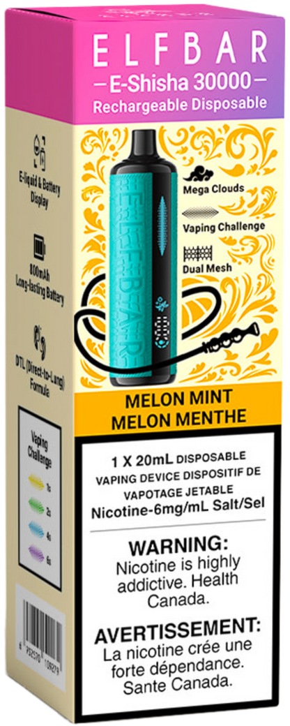 ELF BAR E-Shisha 30000 Disposable Melon Mint