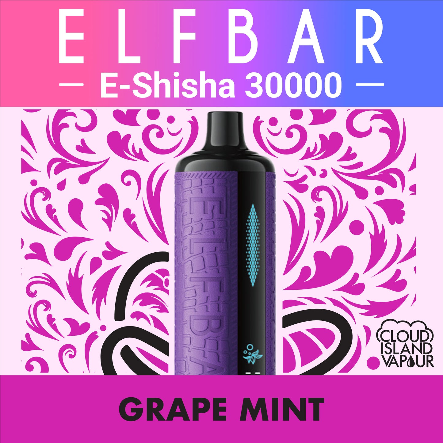 ELF BAR E-Shisha Grape Mint
