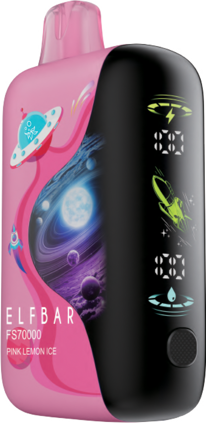 ELF BAR FS70K Disposable Vape Pink Lemon Ice