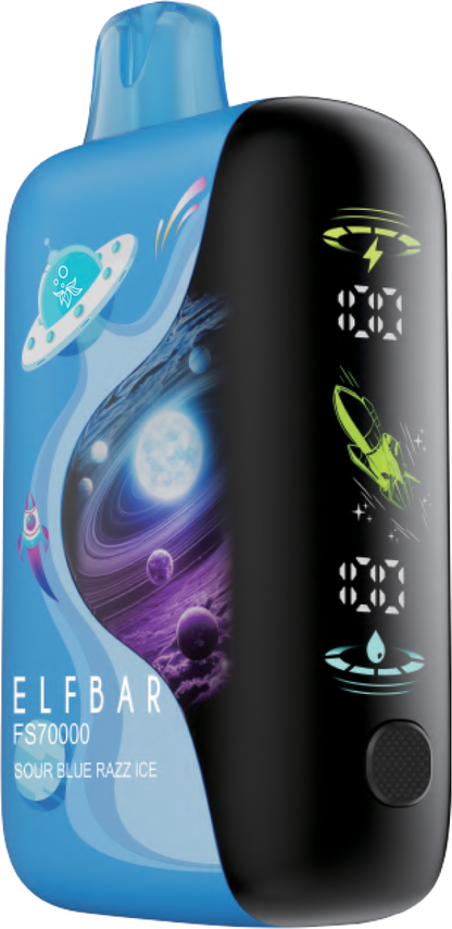 ELF BAR FS70K Disposable Vape Sour Blue Razz Ice