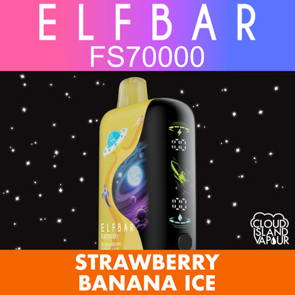 ELF BAR FS70K Strawberry Banana Ice