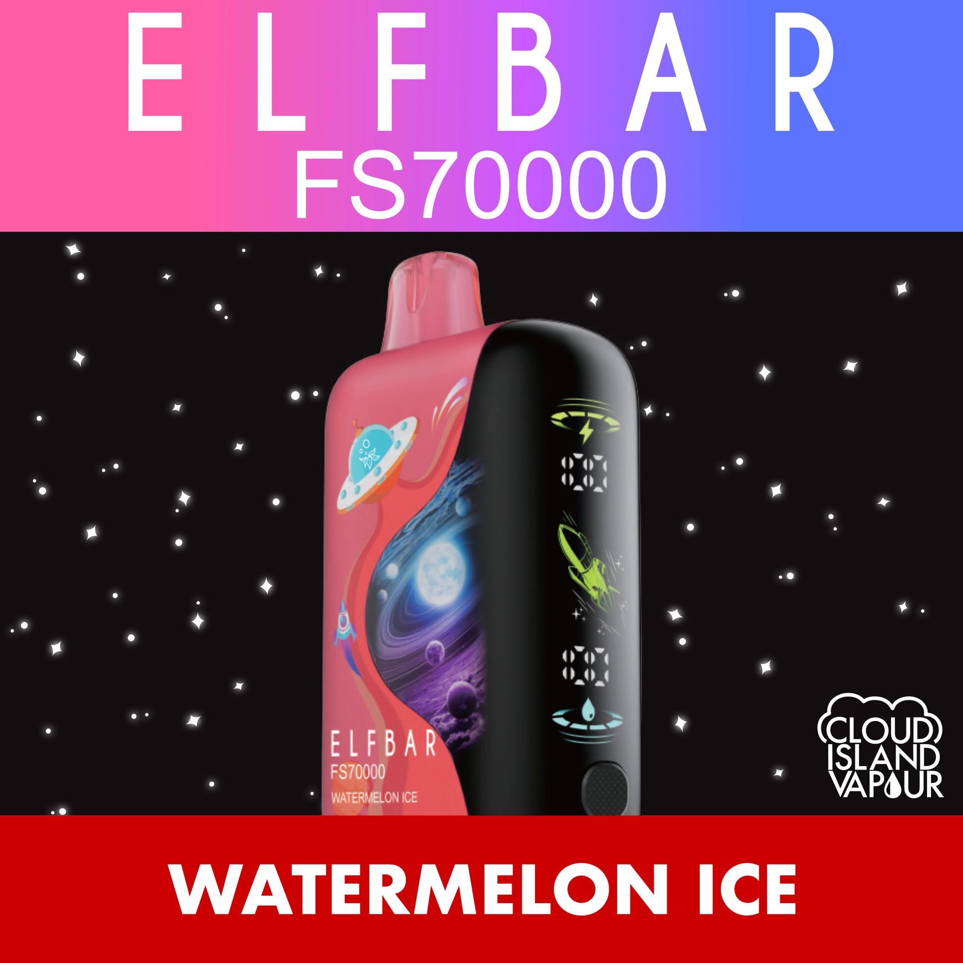 elf bar vape watermelon ice ELF BAR FS70K Disposable Vape
