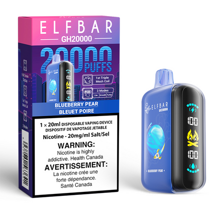 ELF BAR GH 20K Disposable Vape Blueberry Pear