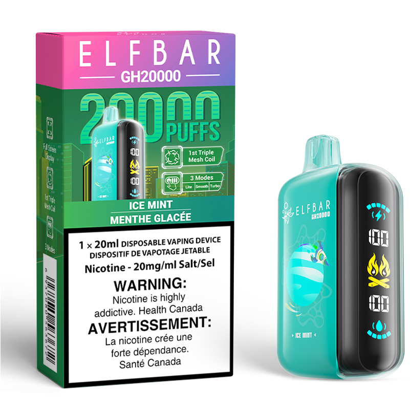 ELF BAR GH 20K Disposable Vape Ice Mint