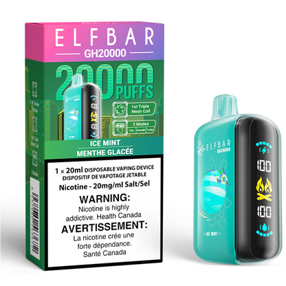 ELF BAR GH 20K Disposable Vape Ice Mint