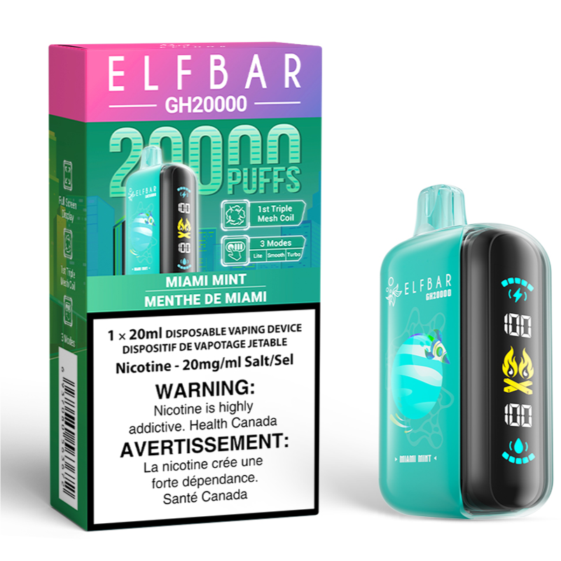 ELF BAR GH 20K Disposable Vape Miami Mint