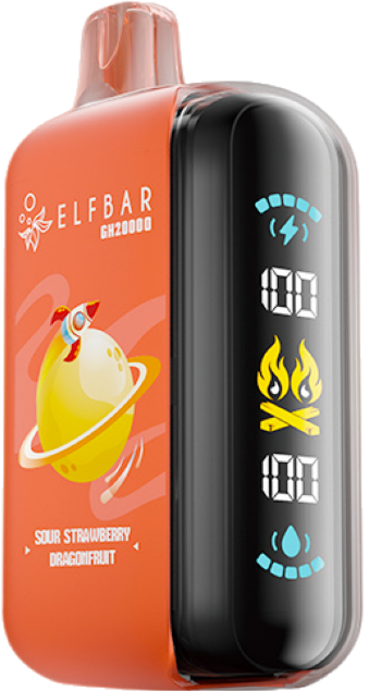 ELF BAR GH20000 Disposable Sour Strawberry Dragonfruit