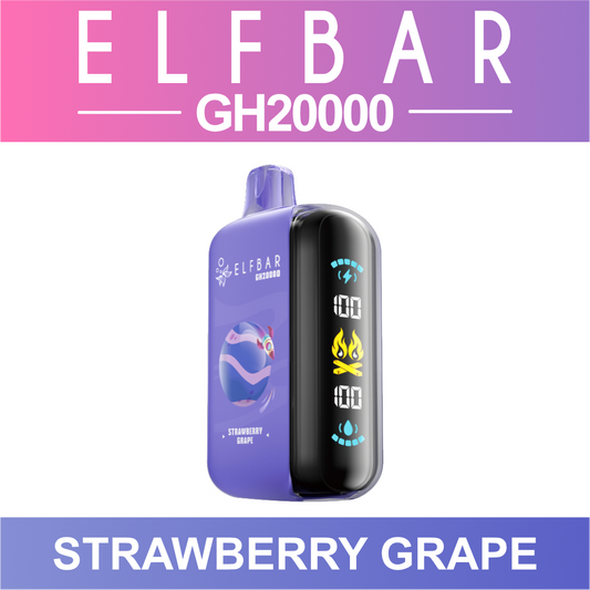 ELF BAR GH20000 Disposable Vape Strawberry Grape