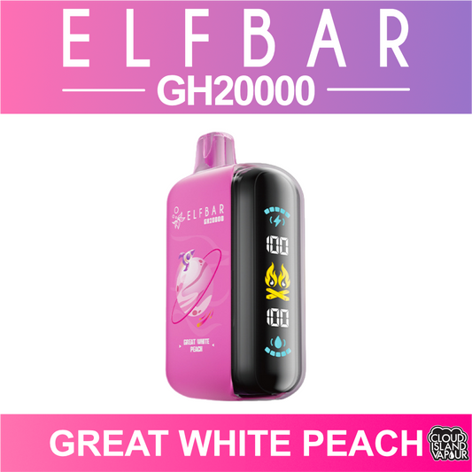 ELF BAR GH20000 Great White Peach