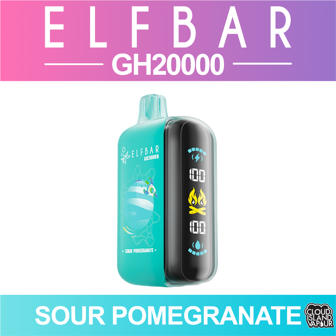 ELF BAR GH20000 Sour Pomegranate